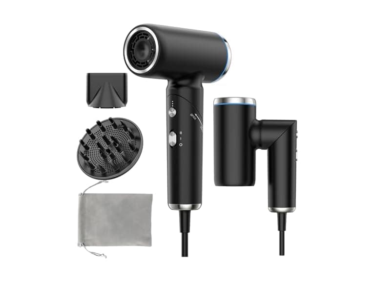 WEEYUM Folable hair dryer-Blcak - Image 1