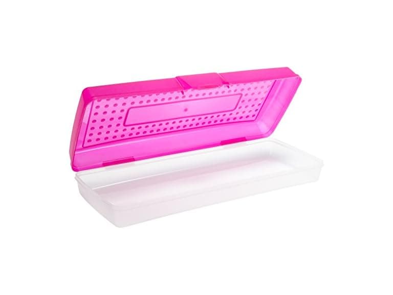 Storex Stretch Pencil Case Assorted Colors - Image 1
