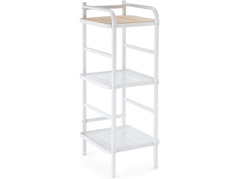 Home Zone Living Living Slim Storage Organizer 3-Tier - Image 1