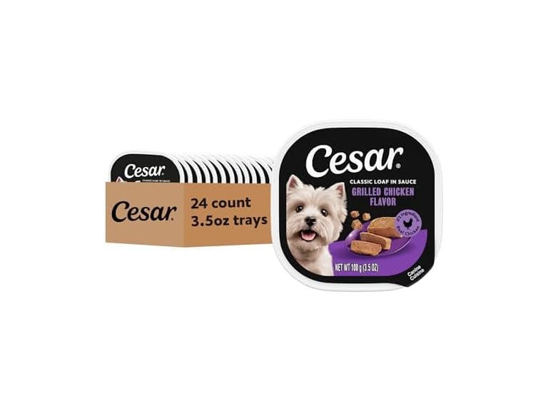 24CT Cesar Classic Loaf in Sauce Adult Wet Dog Food - Image 1