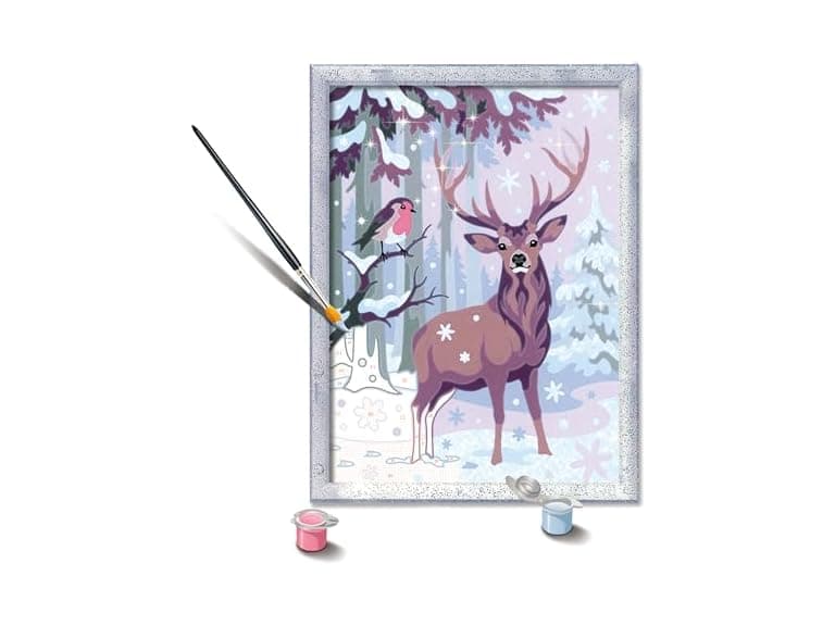 Ravensburger CreArt Festive Friends Paint by Numbers - Image 1