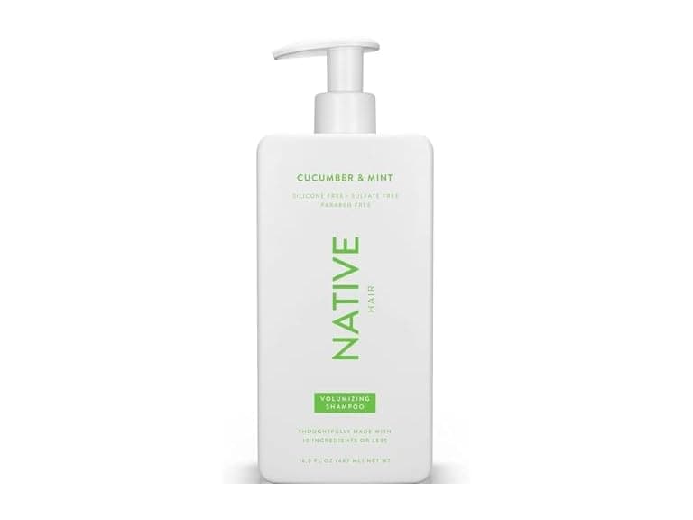 Native Vegan Cucumber & Mint Natural Shampoo - Image 1