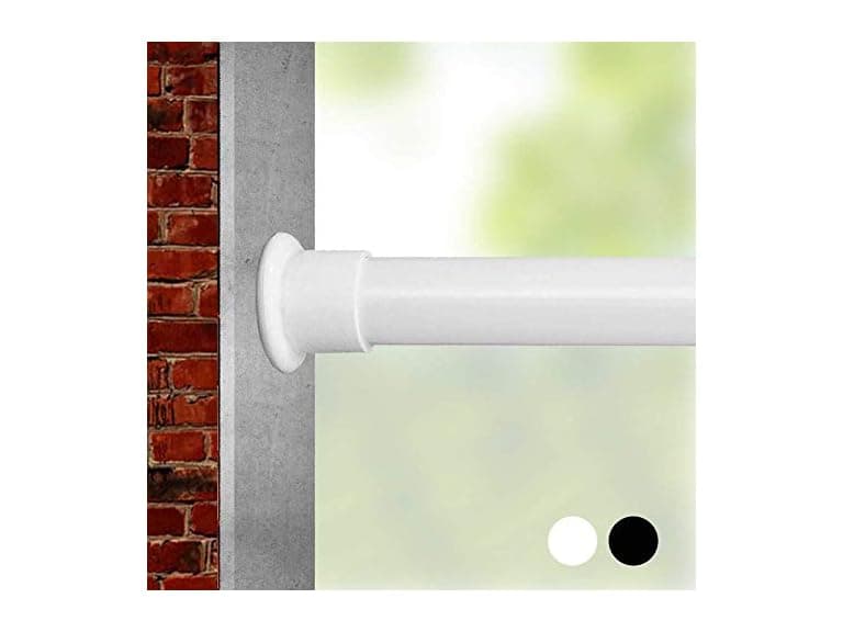 Room Divider Tension Curtain Rod For Windows - Image 1