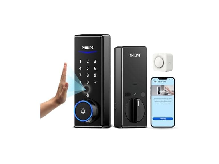 Philips Palm Vein WiFi 2-in-1 Doorbell+Smart Lock - Image 1