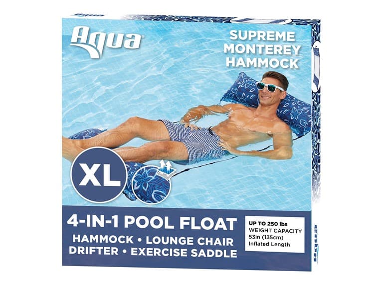 Aqua 4-in-1 Monterey Supreme XL Pool Float - Image 1
