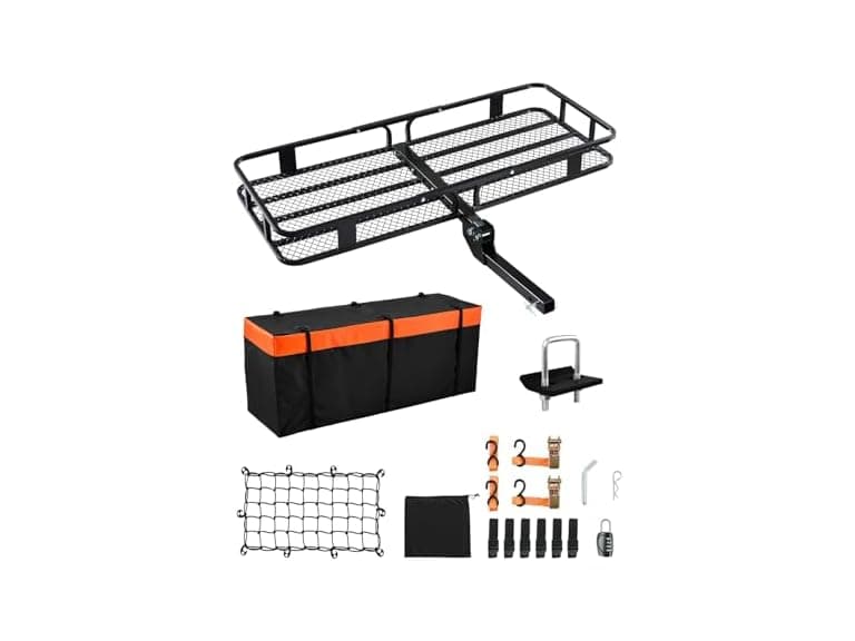 60" x 24" x 6", Hitch Cargo Carrier - Image 1