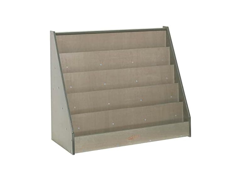 ECR4Kids Single-Sided Book Display, Grey - Image 1