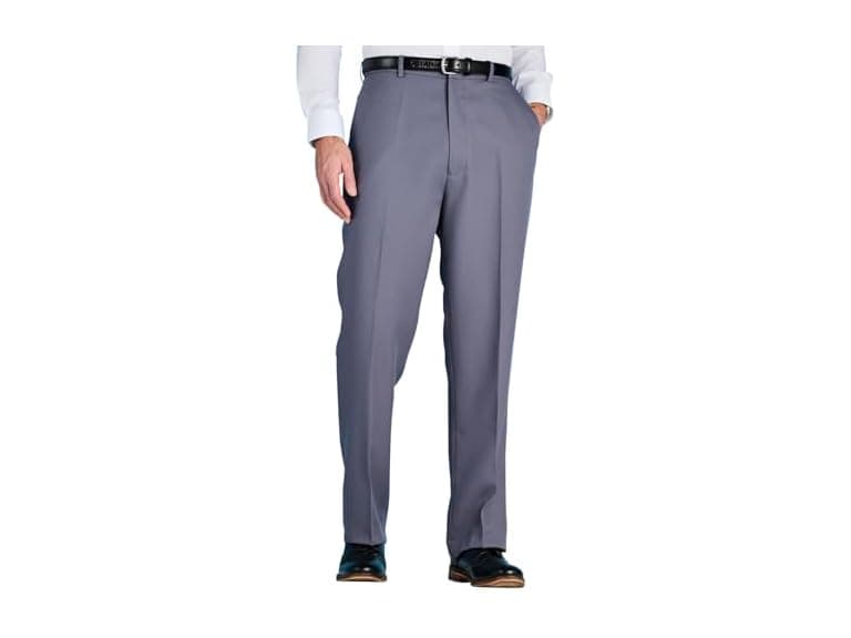 Chums Men (32W x 27L) Classic-Fit Flat-Front Pant - Image 1