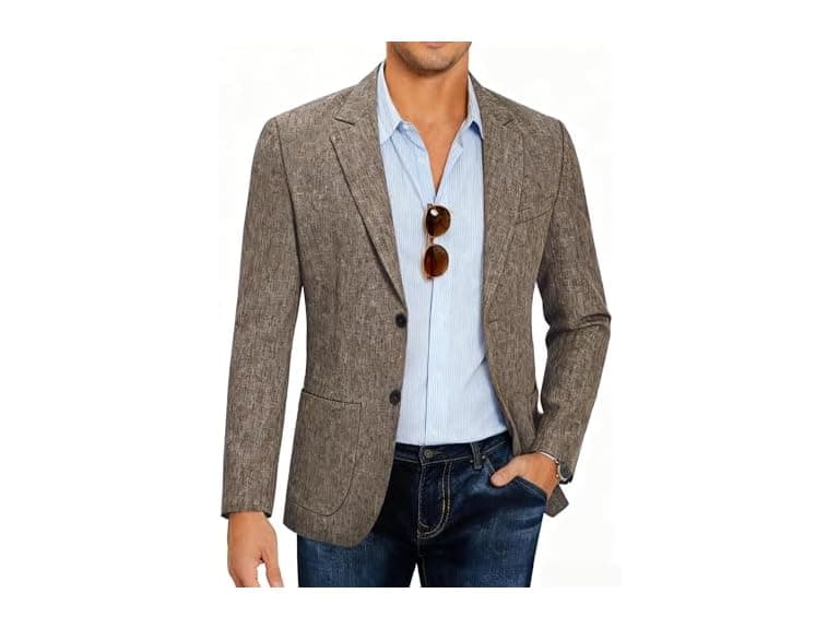 Coofandy Men (S) Blazer Casual Slim Sport Jacket - Image 1