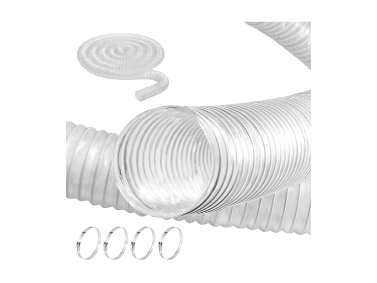Dust Collection Hose, 2.5'' x 20', Thickened PVC - Image 1
