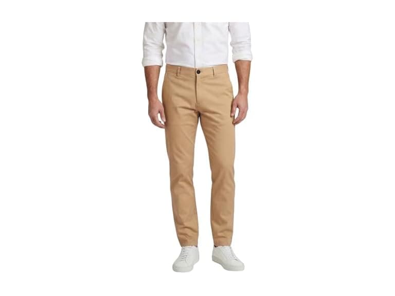 Plaid&Plain Men (31W x 28L) Slim Pants Men's Pants - Image 1
