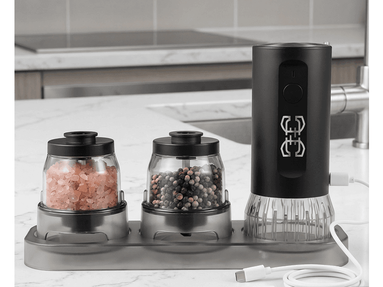 Cook N Repeat Snap Mill Interchangeable Herb Mill Grinder - Image 1
