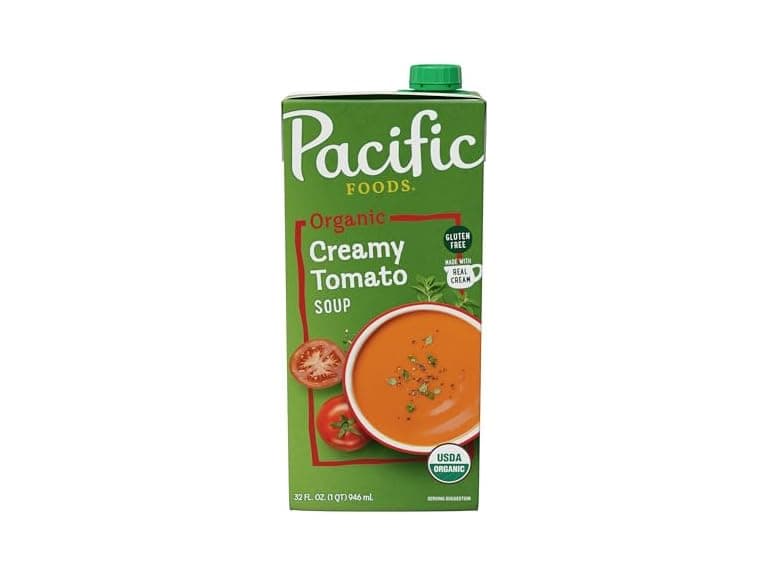 Pacific Foods Organic Creamy Tomato Soup, 32 oz Carton - Image 1
