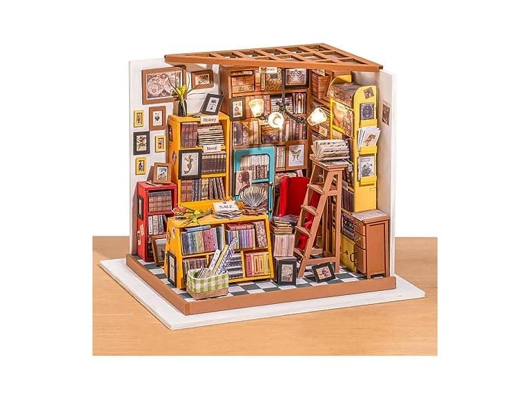 ROBOTIME DIY Miniature House Kit for Adults - Image 1