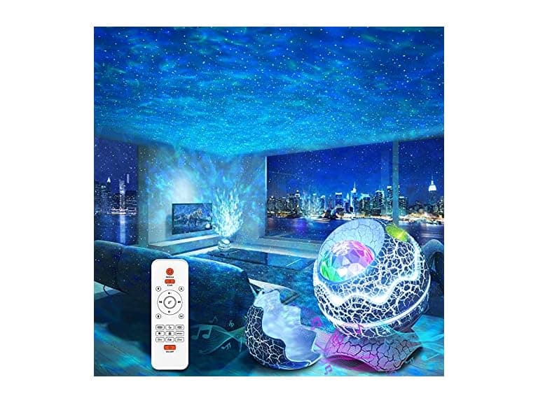 Hakol Galaxy Projector Light with Bluetooth Speaker - Image 1