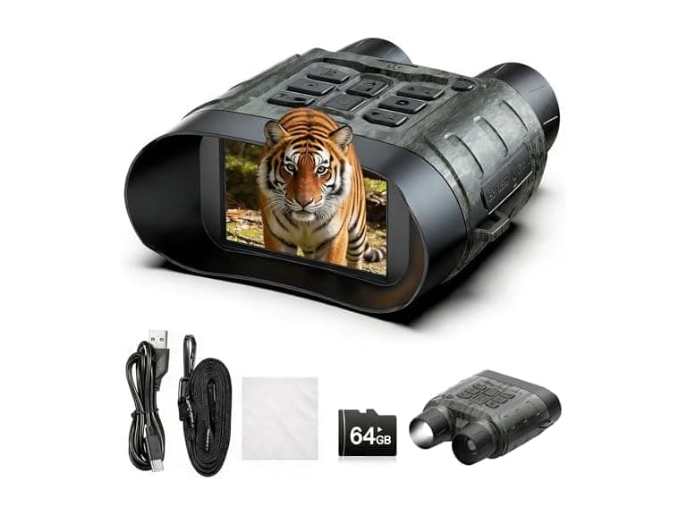 HOTPEAK Night Vision Binoculars - 112MP - Image 1
