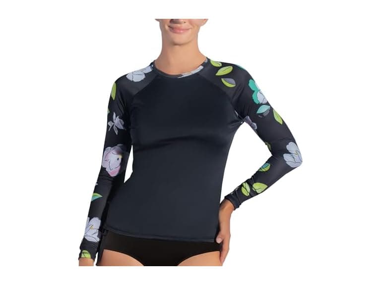 Kanu Surf Women Keri Long-Sleeve UPF 50+ Rashguard - Image 1