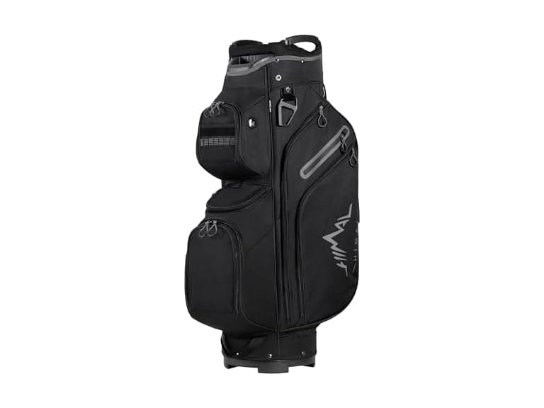uniHimal Golf Cart Bag, 15 Way Organizer Divider Top with Handles and Rain Cover (Open Box) - Image 1
