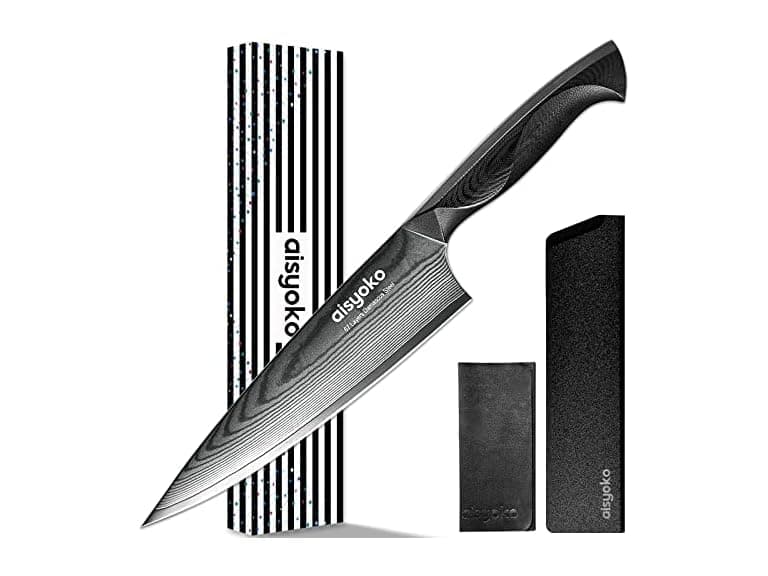 aisyoko Damascus Chef Knife 8 Inch - Image 1