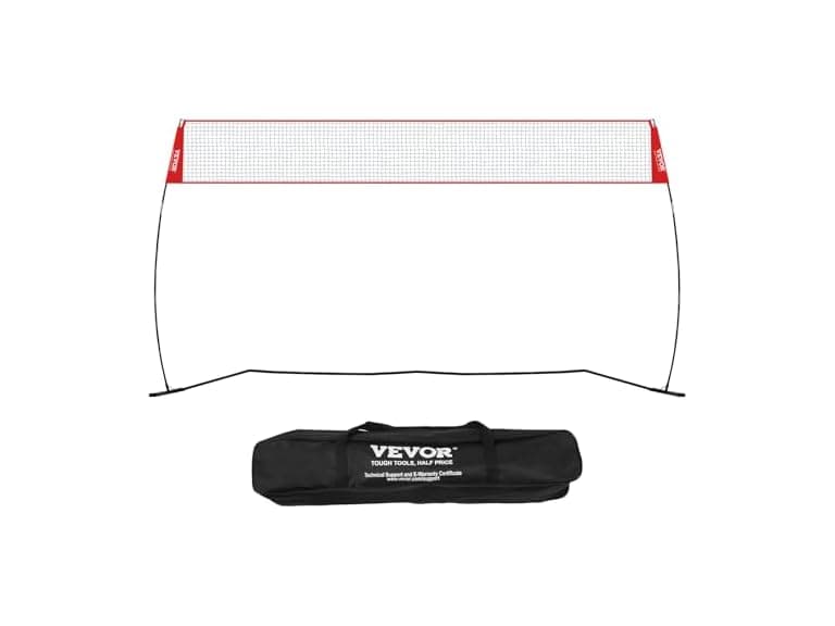 Freestanding Volleyball Training Net for Indoor - Image 1