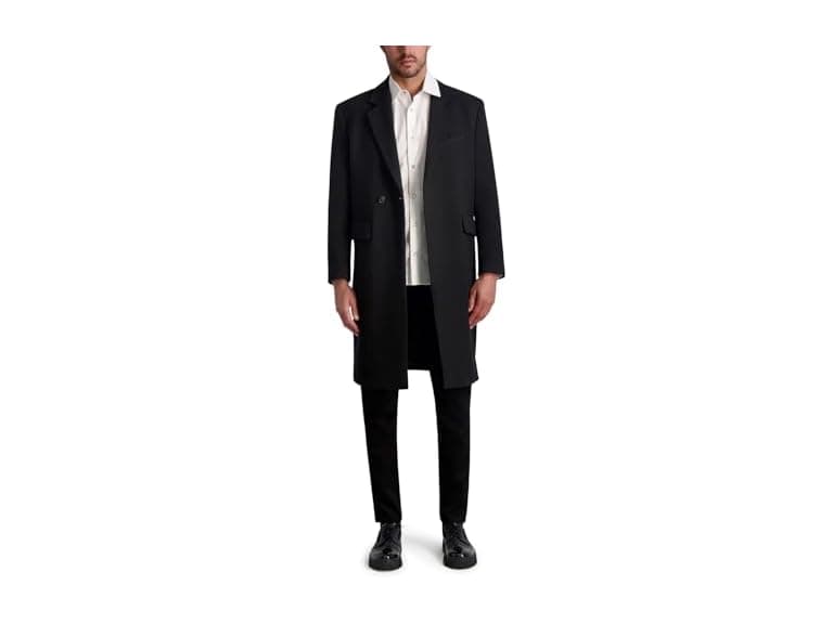 KARL LAGERFELD Men X-Small Paris Men's Peacoat - Image 1