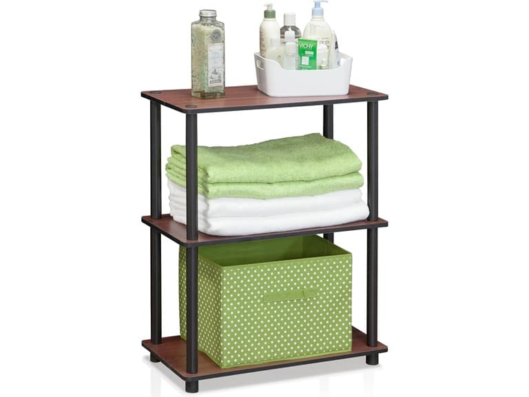 Furinno Turn-N-Tube 3-Tier Corner Shelf - Image 1