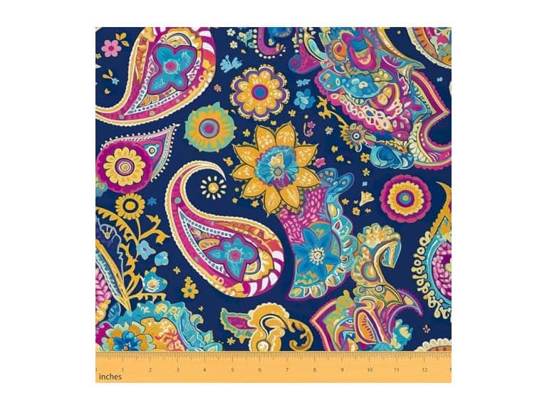 Feelyou Paisley Upholstery Fabric - Image 1