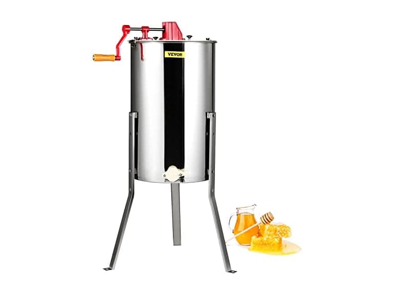Manual Honey Extractor, 3 Frames Honey Spinner - Image 1