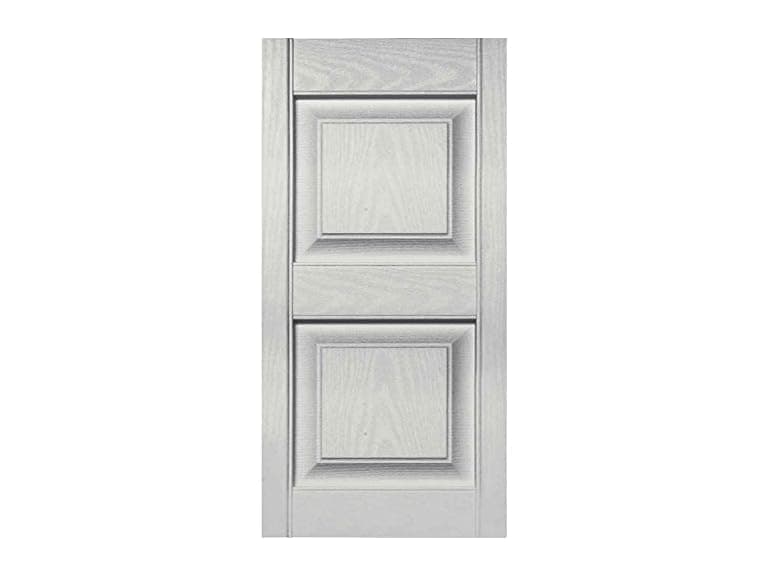 Builders Edge Raised Panel Vinyl Shutters - Image 1