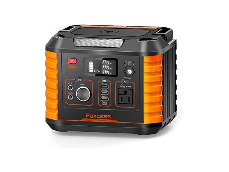 PAXCESS Portable Camping Generator Orange (Open Box) - Image 1