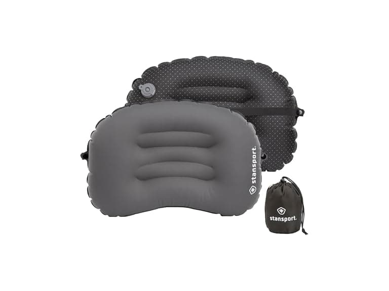 Stansport Lightweight Inflatable Camping Pillow - Image 1