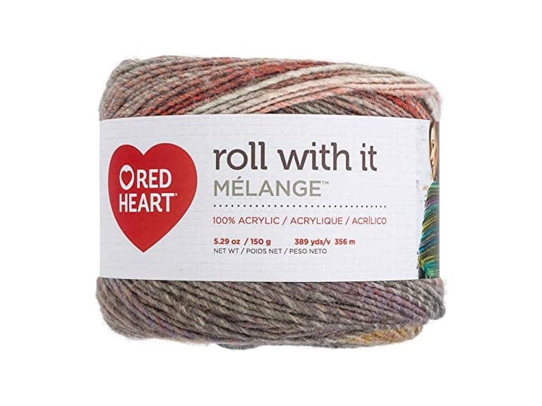 Red Heart Roll with it Melange Theater - Image 1