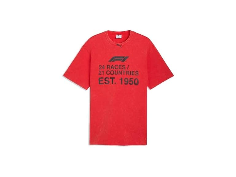 PUMA Men's Formula 1 Race Graphic T-Shirt, Po - Image 1