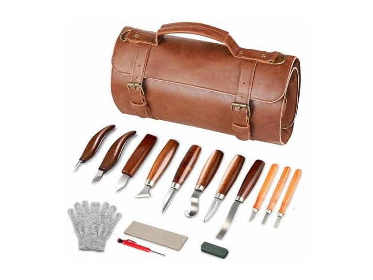 SEYHAKI DKD89514361A Wood Carving Tools Set (Open Box) - Image 1