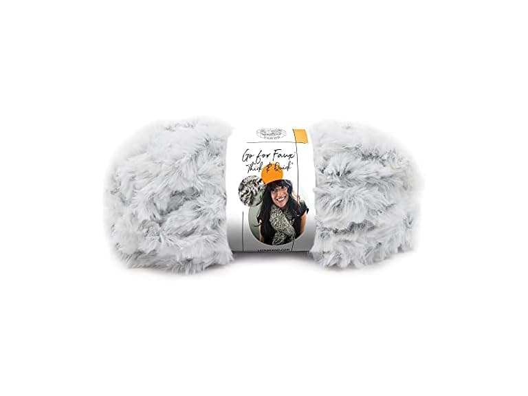 Lion Brand Yarn (1 Skein) Go for Faux Chinchilla - Image 1