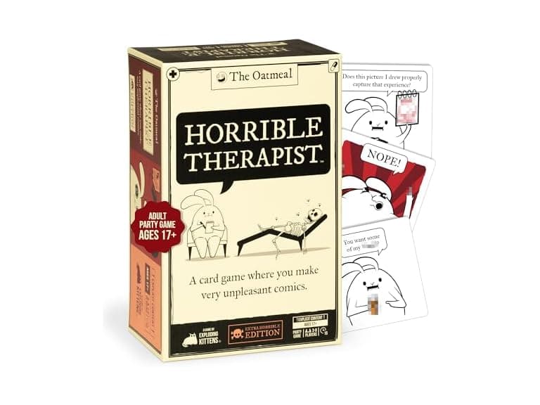 Horrible Therapist: Extra Horrible Edition by Exploding Kittens Card Game - Image 1