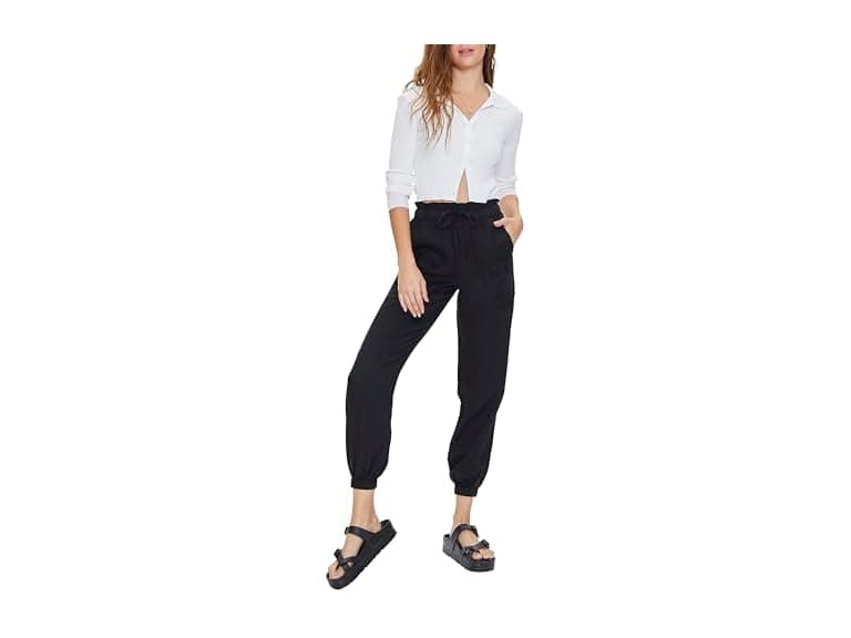 Forever 21 Drawstring Paperbag Joggers - Image 1