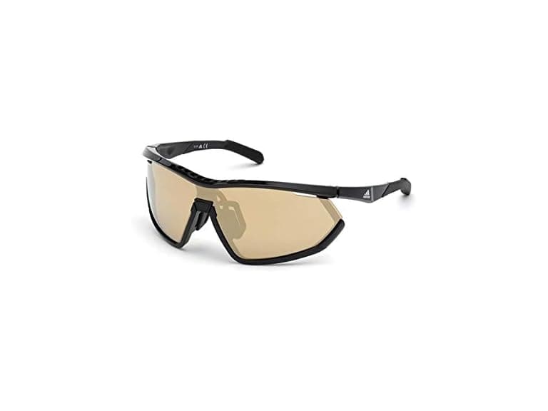 Adidas Unisex SP000201G Sunglasses SHINY BLACK - Image 1