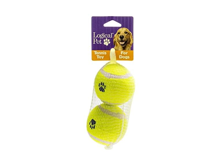 Pet Factory 2-Pack Logical Pet 2.5" Tennis Balls - Image 1