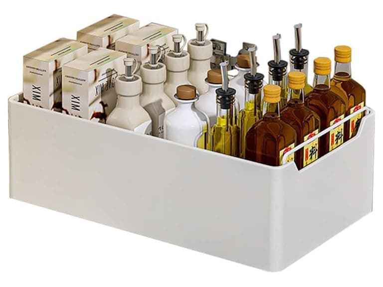 Takywep 25CM Wide Adhesive Pull Out Cabinet Organizer - Image 1