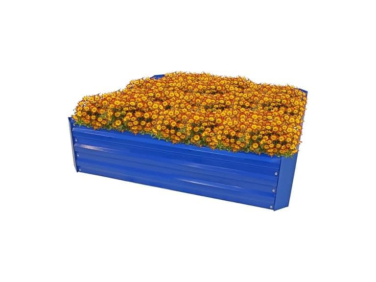 Sunnydaze Galvanized Raised Garden Bed - Image 1