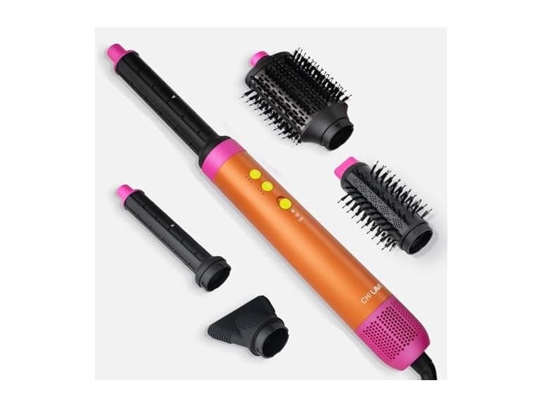 CHI Lava AirGlam Orange and Pink - Image 1