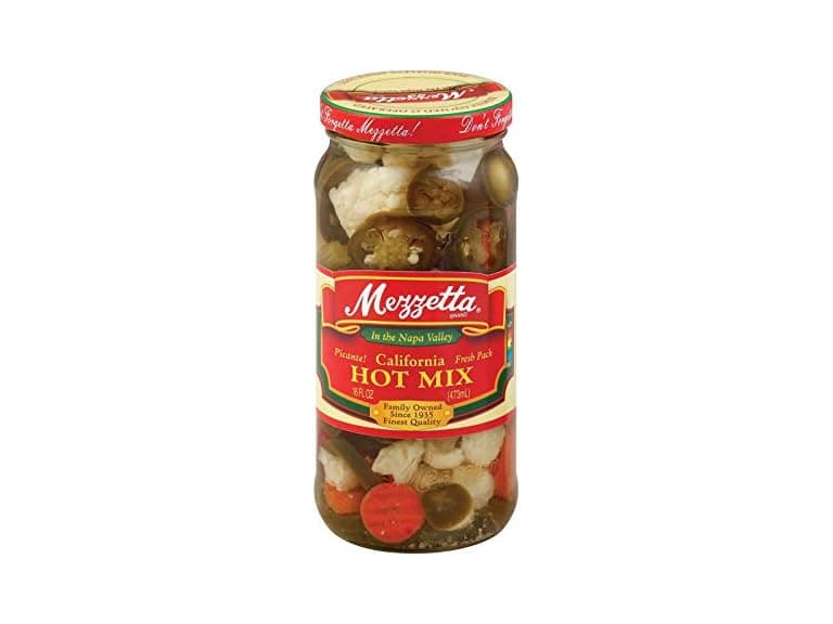 Mezzetta California Hot Vegetable Mix, 16 fl oz - Image 1
