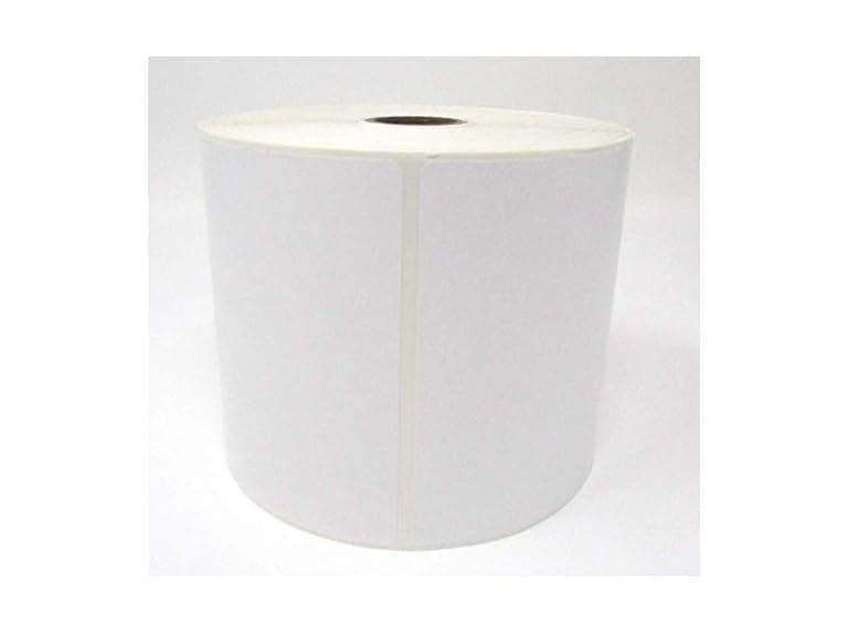 Brother RD007U1S Standard Die-Cut Labels, 4" x 6.5", 8 Rolls - Image 1