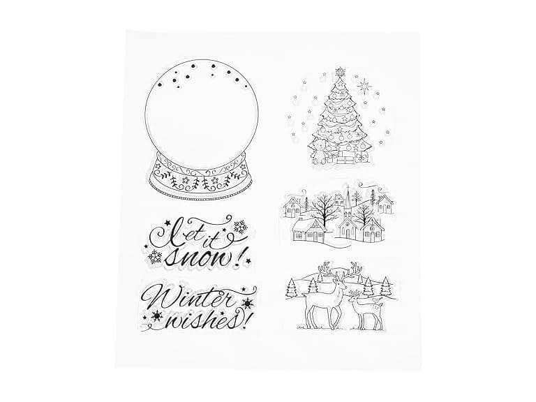 SUPVOX Silicone Clear Stamps - Christmas - Image 1