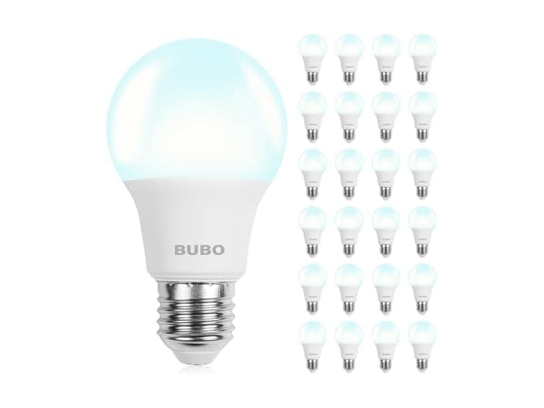 BUBO A19 LED Light Bulbs, 24 Pack - Image 1