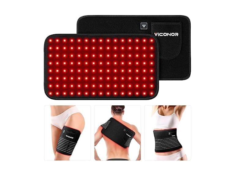 Red Light Therapy Belt for Body Comfort Black - Image 1