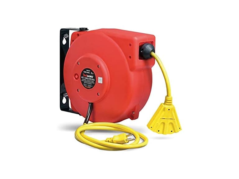 ReelWorks Extension Cord Reel 12AWG x 40' - Image 1