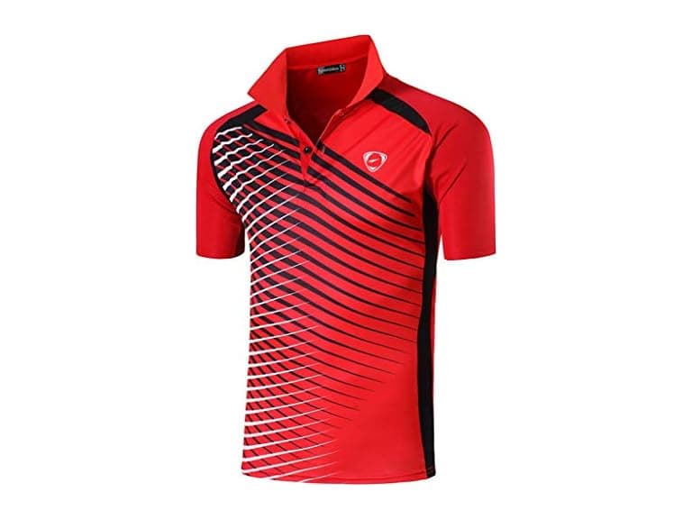 Sportides Men (M) Golf Shirt Short Sleeve Dry Tee - Image 1