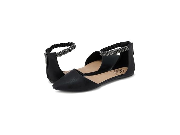 Daisy Fuentes Ankle Strap Flats - Image 1